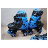 Adjustable Neon Roller Skates - Kids 12-2