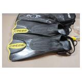 Cressi Adult Rondine Palau Fin Snorkel Set - Fin Size M/L