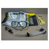Cressi Pano 4 Snorkel Combo