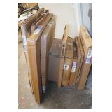 Large Assortment of Picture Frames and White Boards