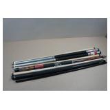 Assorted Damaged Pool Cues