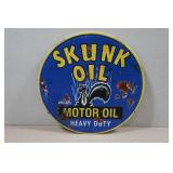 Vintage Style Metal Sign - Skunk Oil