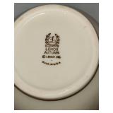 Lenox "Autumn" Collection Teapot + Set of Six Cups/Saucers