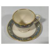 Lenox "Autumn" Collection Teapot + Set of Six Cups/Saucers