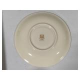 Lenox "Autumn" Collection Teapot + Set of Six Cups/Saucers