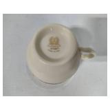 Lenox "Autumn" Collection Teapot + Set of Six Cups/Saucers