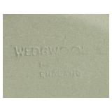 Wedgewood Sage Jasperware Trinket Box, Bud Vase & Plate