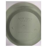 Wedgewood Sage Jasperware Trinket Box, Bud Vase & Plate