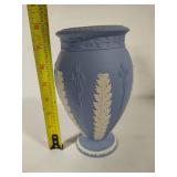 Wedgewood Blue Jasperware Vase