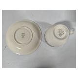 Lenox "Autumn" Presidential Collection Cups & Saucers (12 Sets)