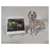 Royal Copenhagen English/Irish Setter #3252 & Setter Tile