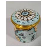 Halcyon Days Enamels "Nauticals" Trinket Box
