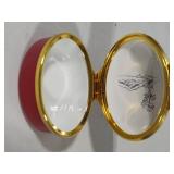 Halcyon Days Enamels "Irish Blessing" Trinket Box