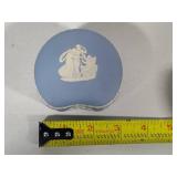 Wedgewood Blue Jasperware Assortment of Trinket Boxes