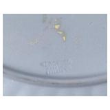 Wedgewood Blue Jasperware London Plate, Small Rectangular Plate & Small Dish