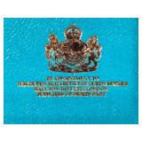 Bilston and Battersea Enamels "Birds in a Tree" Needlecase *With Box*