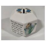 Wedgewood Peter Rabbit Collectibles - Trinket Dish w/Lid & Bank