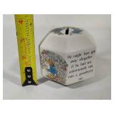 Wedgewood Peter Rabbit Collectibles - Trinket Dish w/Lid & Bank