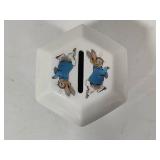 Wedgewood Peter Rabbit Collectibles - Trinket Dish w/Lid & Bank