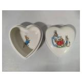 Wedgewood Peter Rabbit Collectibles - Trinket Dish w/Lid & Bank
