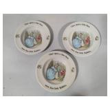 Wedgewood Peter Rabbit Collectibles - Small Plates, Bowls, Cup & Creamer