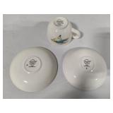Wedgewood Peter Rabbit Collectibles - Small Plates, Bowls, Cup & Creamer