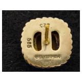 14K & 925 David Yurman Albion Square Earrings