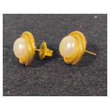 14K & Pearl Earrings