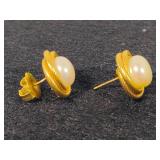 14K & Pearl Earrings