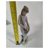 Lladro "Tulip Garden" Porcelain Figurine (#7712) *In Box*