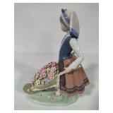 Lladro "A Barrow of Blossoms" Porcelain Figurine (#1419)
