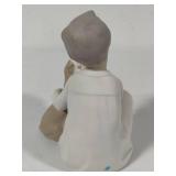 Lladro "Boy with Dog" Porcelain Figurine (#4522)