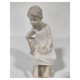 Lladro "Thinker, Little Boy" Porcelain Figurine (#4876)