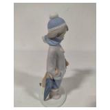 Lladro "Winter Boy with Dog" Porcelain Figurine (#5220)