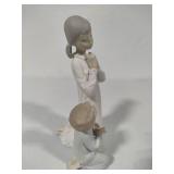 Lladro "Teaching to Pray" Porcelain Figurine (#4779)