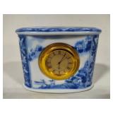 Rectangular Tag Platter & Small Quartz Clock