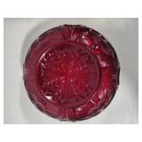 Mosser Glass Inverted Thistle Ruby Red 8" Bowls