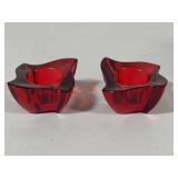 Ruby Red/Pink Decor Pieces