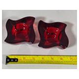 Ruby Red/Pink Decor Pieces