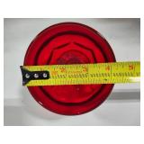 Viking Ruby Red Georgian Honeycomb Sherbet Cups