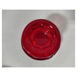 Viking Ruby Red Georgian Honeycomb Sherbet Cups