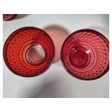 Villeroy & Boch Boston Red Plates, Bowls, Pitcher & Serving Platter