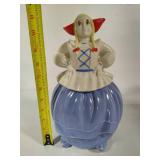 Pottery Guild Dutch Girl Cookie Jar