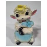 American Bisque Lamb Cookie Jar