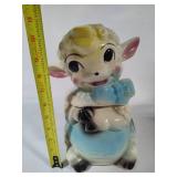American Bisque Lamb Cookie Jar