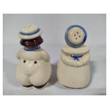 Shawnee Pottery - Dutch Boy & Girl Large Salt & Pepper Shakers