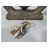 *Rare* Art Deco Figural Statue Copper Lamp