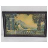 Robert Atkinson Fox "Sunset Dreams" Art Deco Framed Art