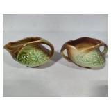 McCoy Pottery Daisy Motif Sugar & Creamer Set