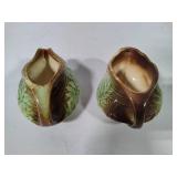 McCoy Pottery Daisy Motif Sugar & Creamer Set